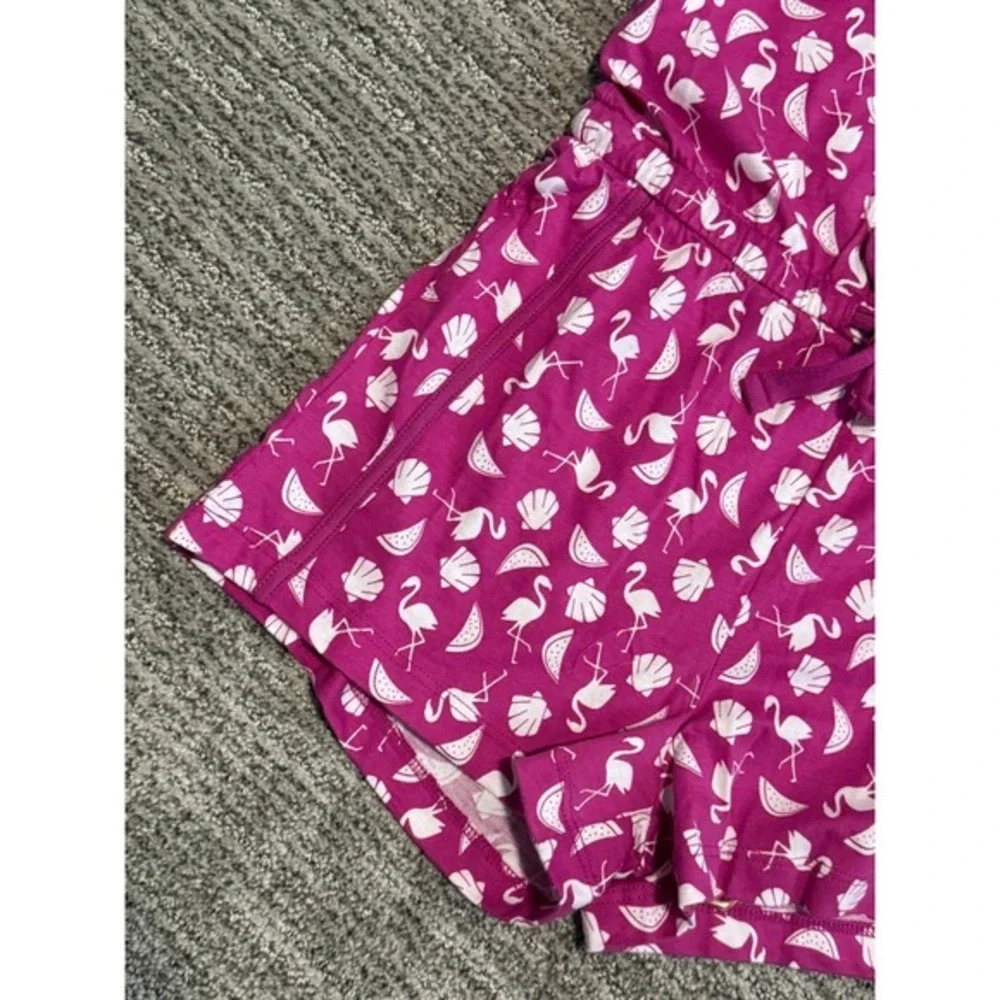 Cosa Bella Girls‎ Tropical Flamingo Romper Pajamas with Drawstring size XL